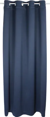 Produktbild von Verdunkelungsvorhang Ösen 140 x 145 cm Navy Blau Vorhang blickdicht Gardine abdunkelnd wärmeisolierend