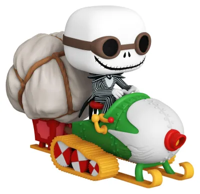 Immagine prodotto di Nightmare Before Christmas Jack Skellington in motoslitta figura Funko POP!