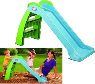 Obrázek produktu pro Skluzavka LITTLE TIKES Basic zelená/modrá (172403E3)