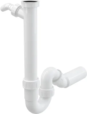 Produktbild von Alcadrain Röhrengeruchverschluss mit einer Überwurfmutter G 6/4" × DN 50 und einem Geräteanschluss Ø 18,5 mm