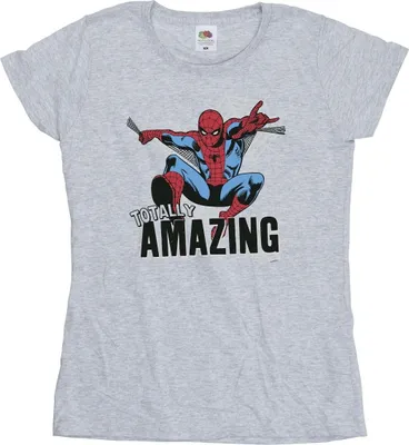 Produktbild von Marvel - "Amazing" T-Shirt für Damen BI29428 (XXL) (Grau)