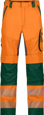Produktbild von DASSY Warnschutzhose ODESSA Gr. 46 MINUS  orange/grün