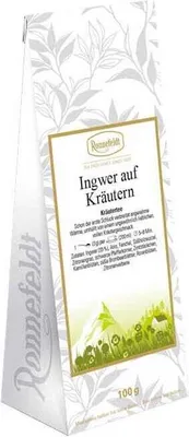 Produktbild von Ingwer auf Kräutern Kräutertee 100g