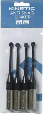 Produktbild von Kinetic Anti Snag Sinker Iron - Angelgewichte, Gewicht:30g, Packungsinhalt:5 Stück