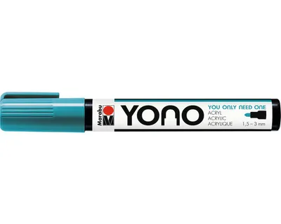 Obrázok produktu pre Akrylový popisovač YONO 1,5-3 mm - tyrkysovo modrý