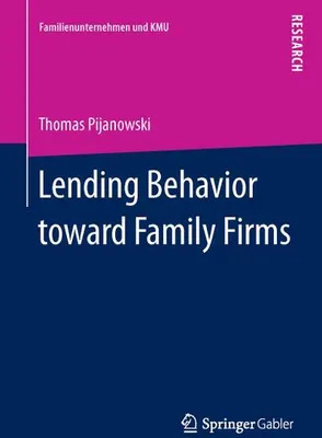 Immagine prodotto di Lending Behavior toward Family Firms