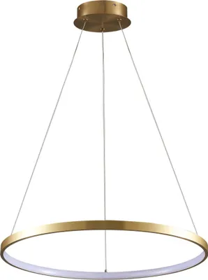 Zdjęcie produktu dla Lampa wisząca LED LEA złoto-biała 20W Neutralna biel 2600lm aluminium wym:110x50x50cm IP20 Polux