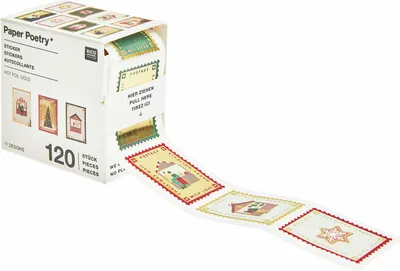 Obrázek produktu pro Mini Sticker WeihnachtspostMIX