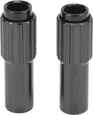 Produktbild von Einstellschraube für Fahrradbremskabel, Aluminiumlegierung, für Rennrad, Mountainbike, Schwarz / 1 Paar