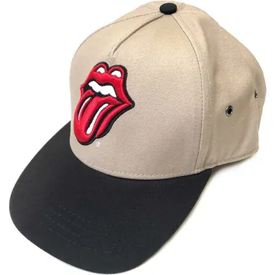 Immagine prodotto di The Rolling Stones - Cappellino snapback unisex con linguetta classica - neutro/nero