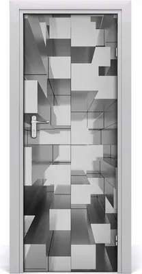 Produktbild von Tulup Türaufkleber 75x205 cm Dekorative Aufkleber Selbstklebend Wasserdichte Tapete Abnehmbar Schlafzimmer Wohnzimmer Wohnkultur - Abstraktion Hintergrund