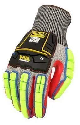 Produktbild von ANSELL Ringers R080 Schutzhandschuh, Größe 9, Nitril, wasserdicht, Stoßschutz Level 2, Touchscreen