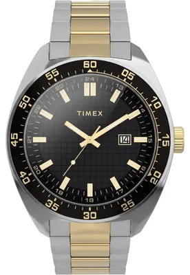 Produktbild von Timex Herrenuhr in Silber und Gold – Timex-TW2Y89100