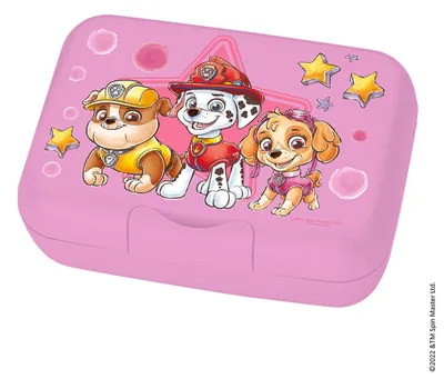 Produktbild von Koziol Lunchbox Candy L Paw Patrol, Brotdose, Kunststoff, Organic Pink, 8045715