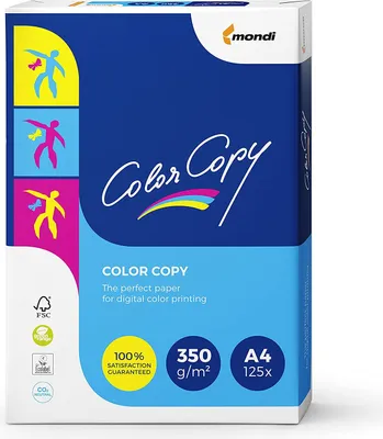 Produktbild von Mondi Color Copy Laserpapier 350 g/m² DIN-A4 125 Blatt weiß