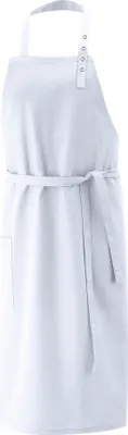 Produktbild von Latz-Schürze, mit Tasche rechts, weiß, B 80 x L 100 cm,