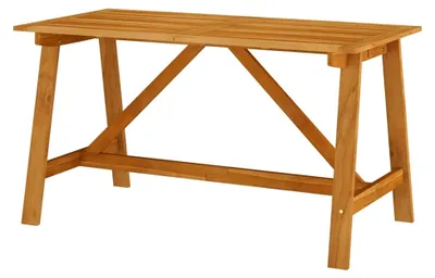 Produktbild von Garten-Esstisch Terrassentisch Outdoor Tisch 140x70x73,5 cm Akazie Massivholz