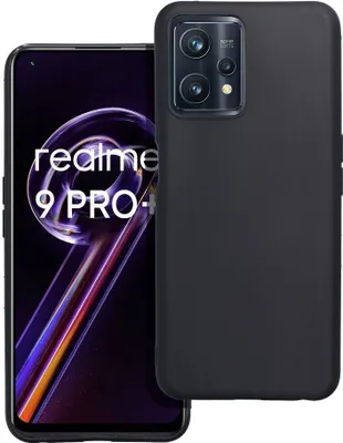 Produktbild von MATT Case schwarz für REALME 9 Pro