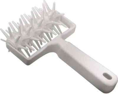 Productafbeelding van Ibili-Ecoprof deegroller voor decoratie, plastic, 12 cm, wit