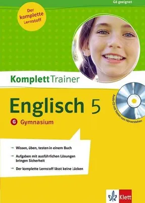 Produktbild von KomplettTrainer Englisch 5. Klasse. Gymnasium
