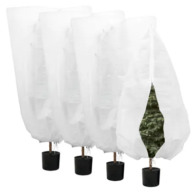 Productafbeelding van Plantenhoes winterzeil - Winterhoes - 80 x 120 cm - Set van 4