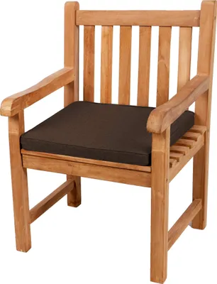 Image de Coussin d'assise pour banc, balançoire de jardin, siège, lisse. FK5 (45x45x5, marron)