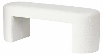 Produktbild von Bank aus Plüsch SOLIN, H. 42 cm