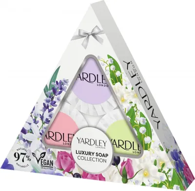 Produktbild von Yardley London Geschenkset Luxusseifen-Kollektion 3 x 50g