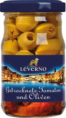 Produktbild von Leverno Getrocknete Tomaten und Oliven, 270g