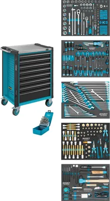 Produktbild von Hazet Werkstattwagen mit Sortiment, 179NX-8/314