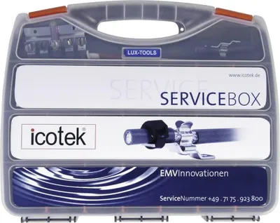 Zdjęcie produktu dla B-goods Icotek Emv 88002 Skrzynka serwisowa Zaciski ekranujące Skrzynka połączeniowa Zarządzanie kablami