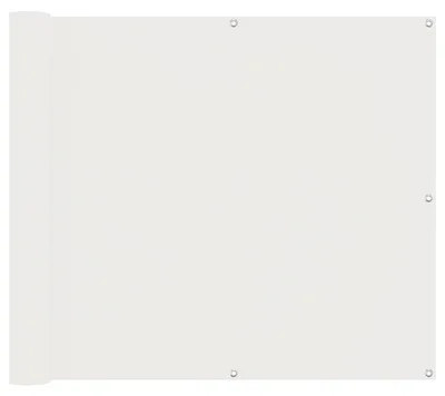 Immagine prodotto di vidaXL Schermatura per balcone, bianco, 100 x 400 cm, tessuto Oxford