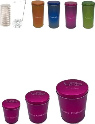 Produktbild von James Premium Kaffee-Paddosen Set + plus 4 Padlifter +3 Geschenkdosen…