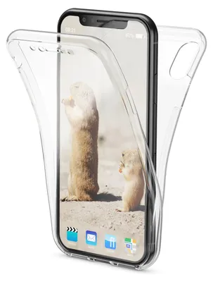 Immagine prodotto di NALIA 360 gradi caso per Apple iPhone X XS, copertura completa tuttofare cellulare protezione caso trasparente
