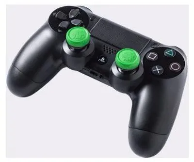 Produktbild von KontrolFreek GamerPack Signature, PlayStation 4, Analoge Schlägergriffe, Grün, Schwarz, 1 Stück(e), 125,4 mm, 19,1 mm