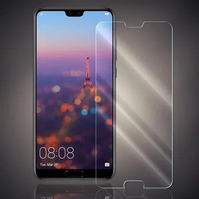Produktbild von Panzer Folie für Huawei P20 Pro Echt Glas Displayschutzfolie Transparent Glasfolie 9H Härtegrad Schutzglasfolie