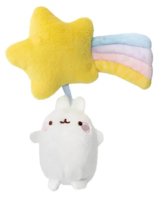 Productafbeelding van NICI Magneet, MagNICI Ster, wit, met MOLANG, 5 cm