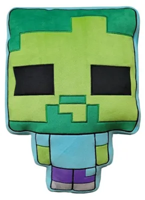 Produktbild von Halantex Minecraft Zombie Kissen One Size