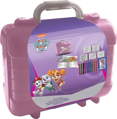 Produktbild von PAW Patrol Skye Reis Stempel- en Kleurkoffer