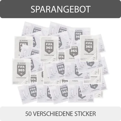 Image de FIFA 365 - 2019 - Autocollants à collectionner - 50 autocollants différents(choix aléatoire)