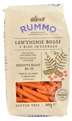 Zdjęcie produktu dla Rummo Pennette rigate bezglutenowe 300 gramów