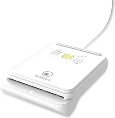 Produktbild von Atlantis Land P005-CIEK421C, USB 2.0, Nahfeldkommunikation (NFC), 1,4 m, Weiß, 68 g