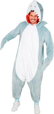 Produktbild von Overall Hai Kostüm blau L/XL