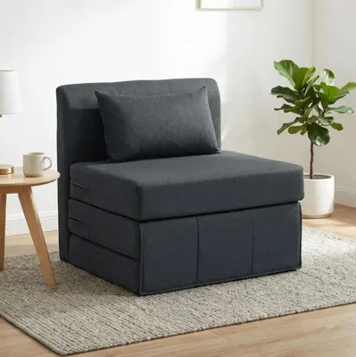 Produktbild von 2-in-1 Schlafsessel Klappbares Sofa-Bett, Gepolstertes Gästebett Klappstuhl