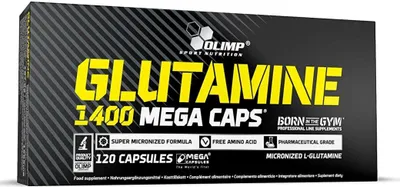 Image de Olimp Glutamine 1400 Mega Caps - 120 capsules