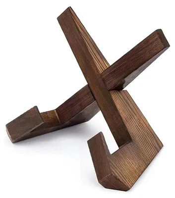 Holz-Buchständer, klappbar, 21,5x16,5x12,5 cm, für Kochbücher