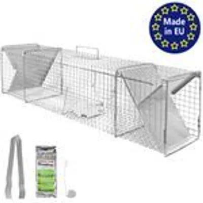 Produktbild von Živá pasca Marten Pasca na potkany Živá pasca na lasicu Líška Záhradný králik Obrana Presídliť pasca Dom Príslušenstvo Expel Podkrovie 120 x 31 x 29 Stajňa Petigi