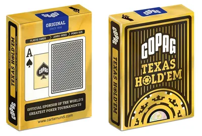 Obrázok produktu pre Texas Holdem Gold Jumbo Face czarne