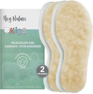 Immagine prodotto di Solette in lana di pecora Famanu: un riscaldamento naturale per i piedi dei bambini