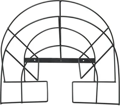 Obrázek produktu pro Dastal držák na zahradní hadici držák na zahradní hadici kovový černý 45x32x15 cm dekorace